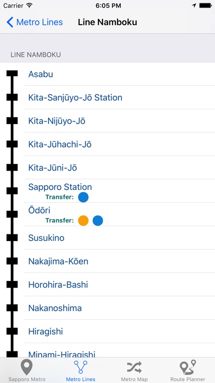 Sapporo Municipal Subway screenshot-3