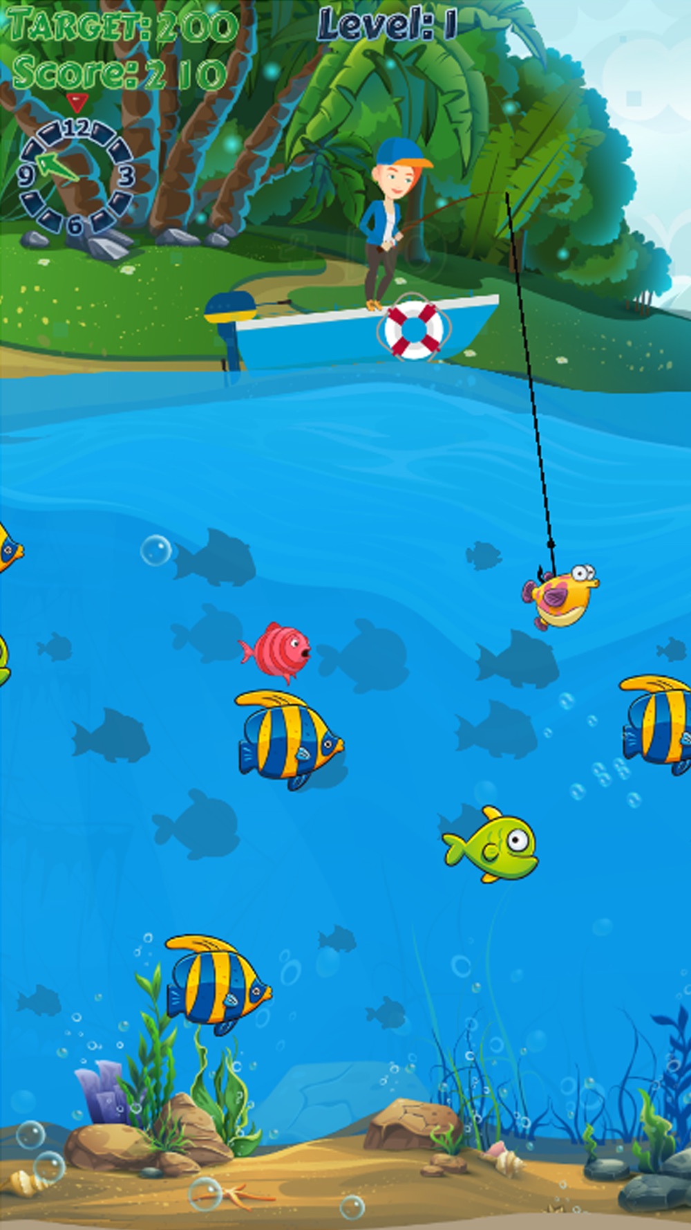 面白い釣り 大きな魚 狩猟ゲーム 子供のためのゲーム Free Download App For Iphone Steprimo Com
