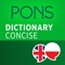 A medium-sized dictionary with 295,000 keywords, phrases and translations