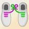 Icon Shoelace and tying knots
