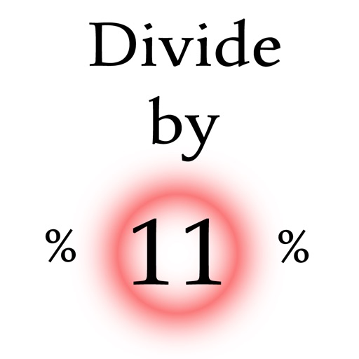 Divide by 11 Icon