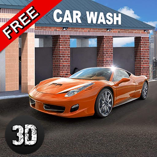 Super Car Wash Service Station 3D iOS App