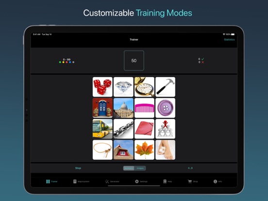 Mnemo Major System Trainer screenshot 3