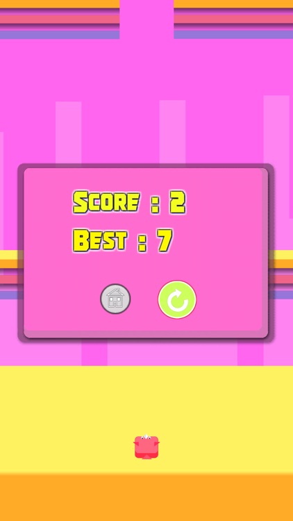 Bird Fly - tap screen through obstacle