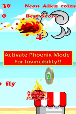 Phoenix FlapForce : Best Flying Adventure screenshot 2