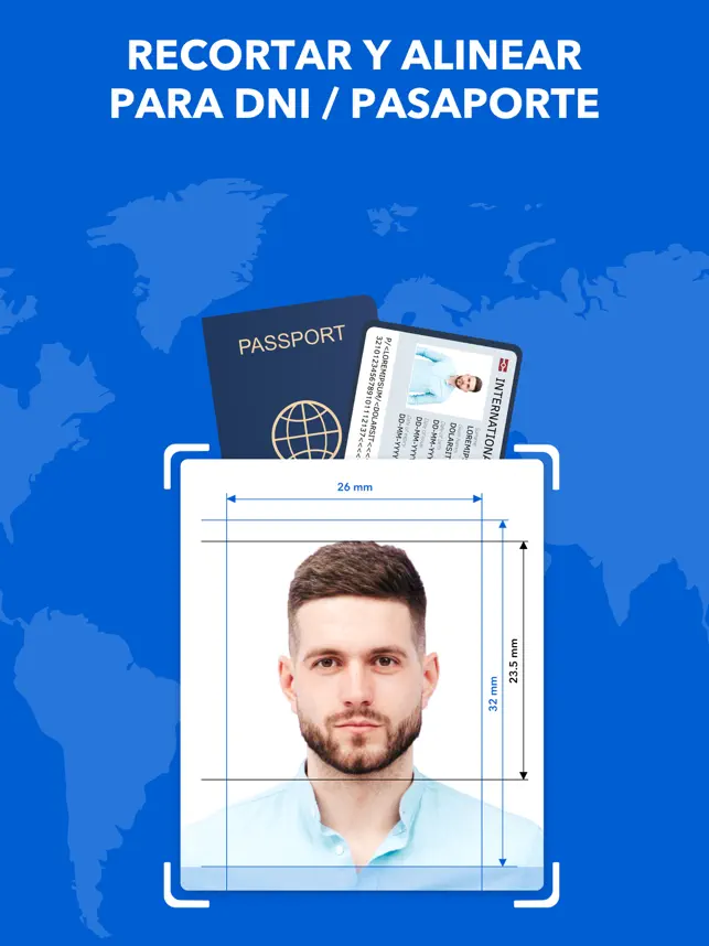 Screenshot 1 Fotos de pasaporte y ID iphone