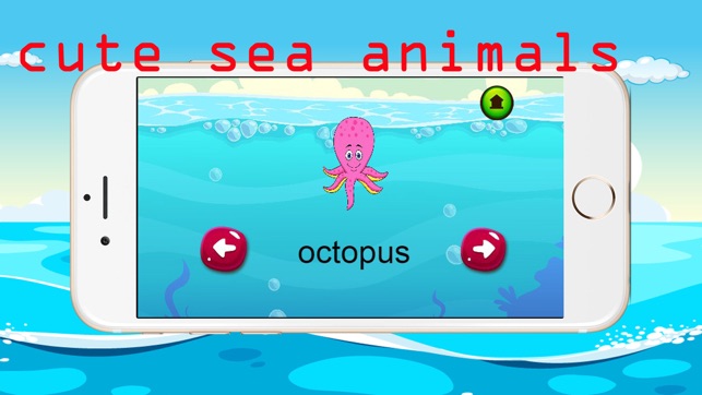 Sea animal vocabulary games puzzle - 学习英语词汇 益智游戏下载(圖2)-速報App