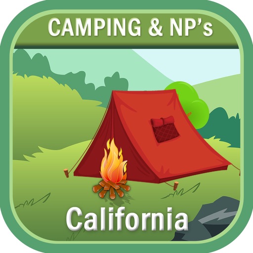 California Camping & Hiking Trails,State Parks icon