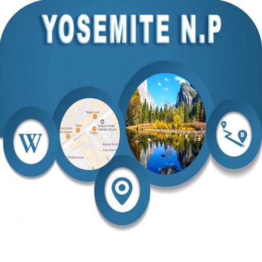 Yosemite National Park USA Offline Maps Navigation icon