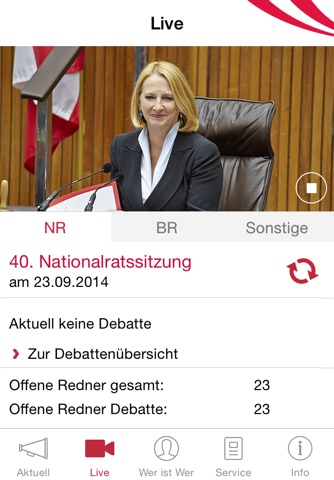 Parlament Österreich screenshot 3