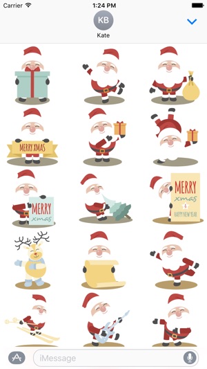 Jolly Good Santa - Stickers for iMessage(圖2)-速報App