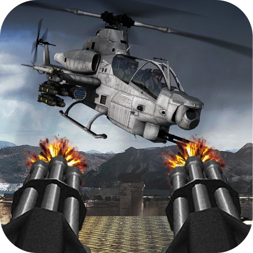 Real Anti-Helicopter Fight with one man army iOS App