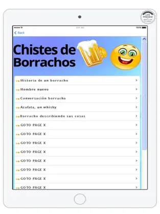 Captura 2 Chistes de Borrachos Graciosos iphone