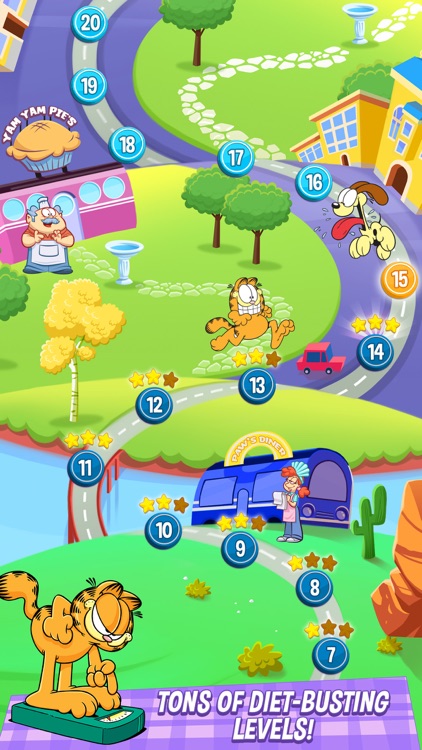 Garfield: My BIG FAT Diet screenshot-4