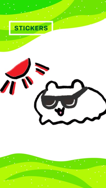 Summer Hamster Stickers for iMessage by Design 73