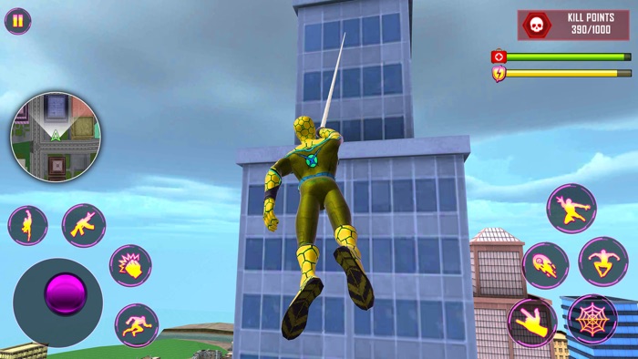 Rope Hero - Miami Mafia Town