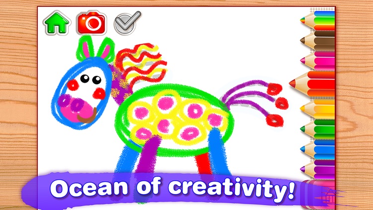 DRAWING for Kids FULL Coloring and Painting Games screenshot-3