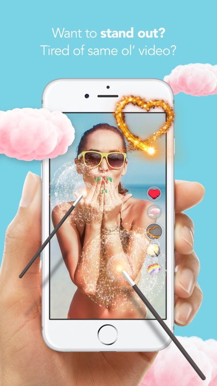 GoosCam - Live Clip Filmmaker with Sticker Effects screenshot-0