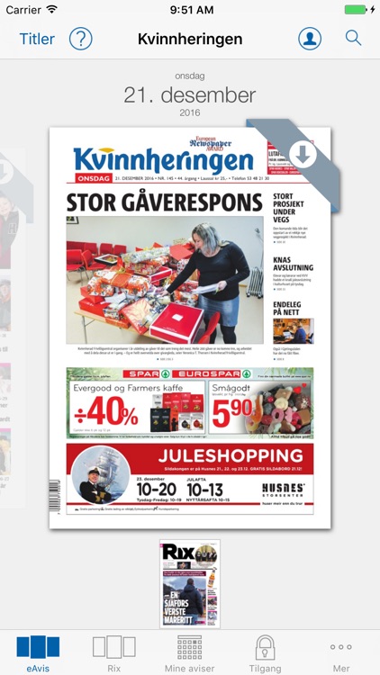Kvinnheringen Digital Utgave