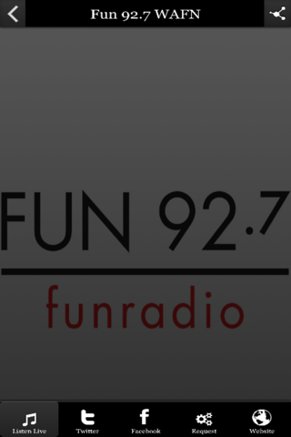 Fun 92.7 WAFN screenshot 4