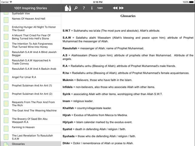 Muslim Book Pack for iPad(圖4)-速報App