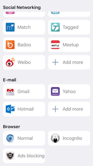 Login multiple account for Social, Email and web(圖1)-速報App