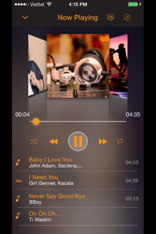 music player, video player screenshot 2