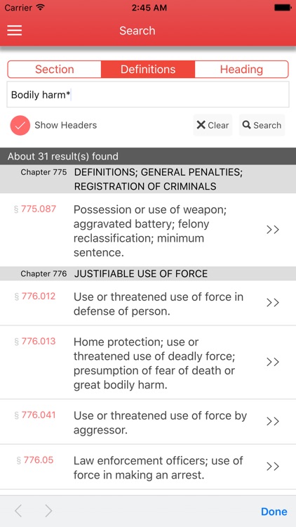 Florida Regulation of Professions and Occupations screenshot-3