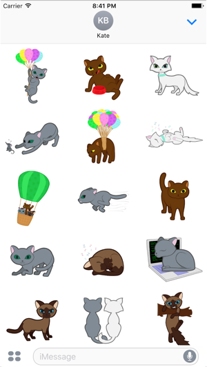 Happy Cats for iMessage(圖1)-速報App