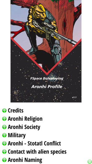 FSpaceRPG Aronhi alien profile