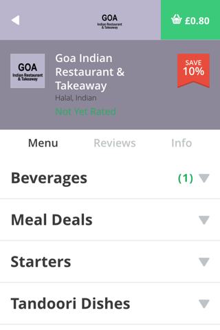 Goa Indian Restaurant & Takeaway screenshot 3