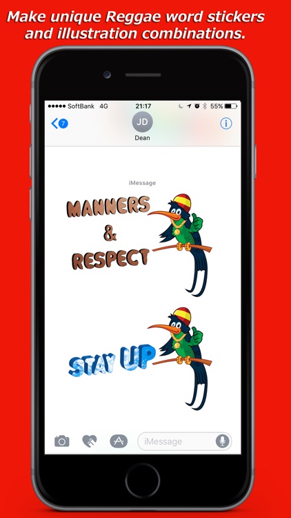 iDrin ( The Reggae Jamaica Patois stickers) screenshot-3