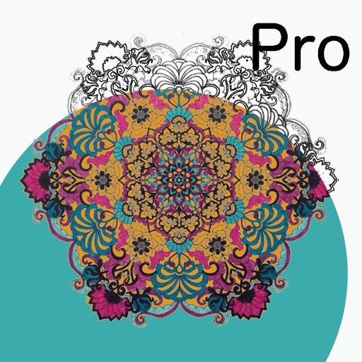 Color Me PRO - Relaxing coloring book for adults icon
