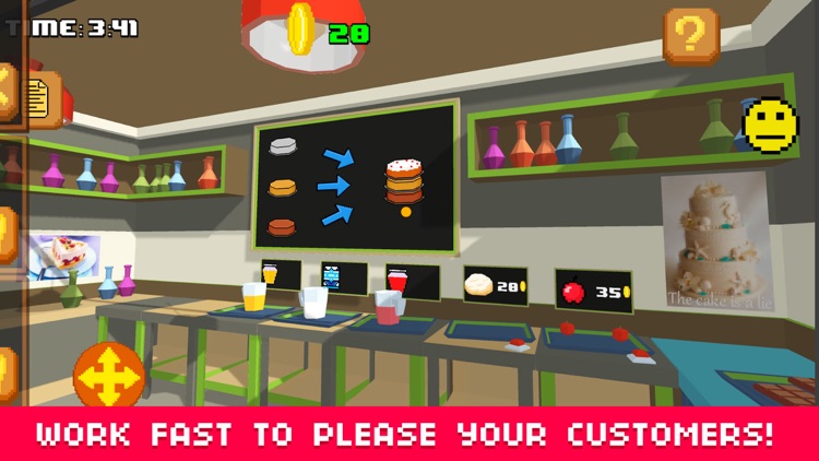 Pixel Cake Making Simulator