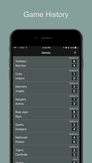 Scoreboard - Baseball Softball(圖2)-速報App