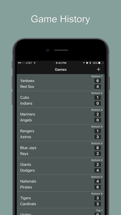 Scoreboard - Baseball Softball
