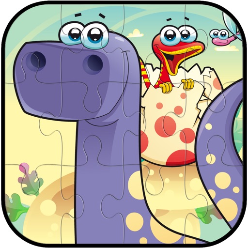 Dinosaur Jigsaw Puzzle Fun Free For Kids And Adult Icon