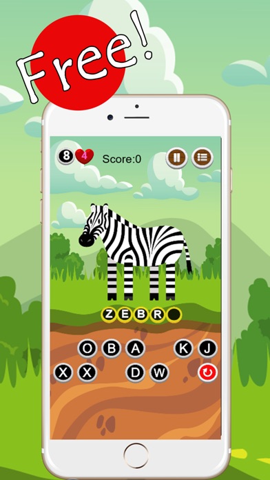 Zoo Phonics Spelling Alphabet Games For Kids Free 1.0 IOS -