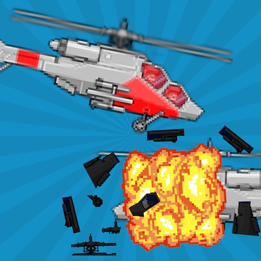 Helicopter Fighter Physics & Combat Wrestle Jump Icon