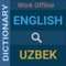 English to Uzbek Dictionary (100% Offline and Free)