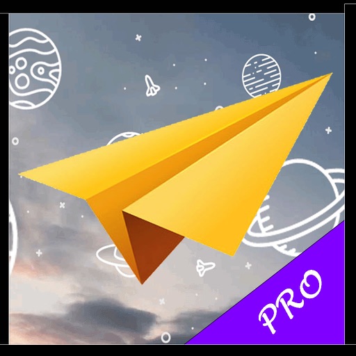 A Flying Paper PRO: Skipping Airplanes icon
