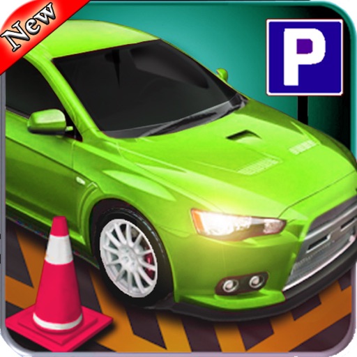 Super Mania Car Parking Pro Game Icon