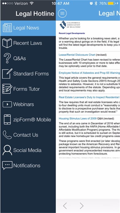 How to cancel & delete Legal Hotline from iphone & ipad 2