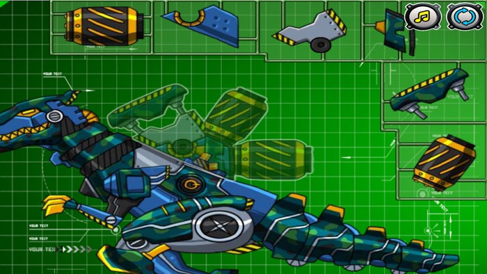 Tyrannosaurus rex world - baby games