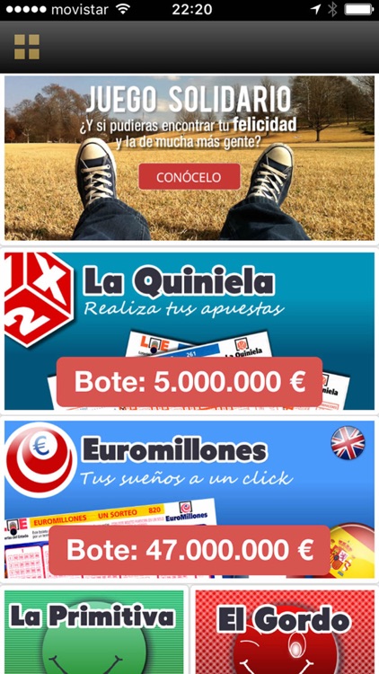 Quiniela online  premios de quinielas – Jugar online – Gana más