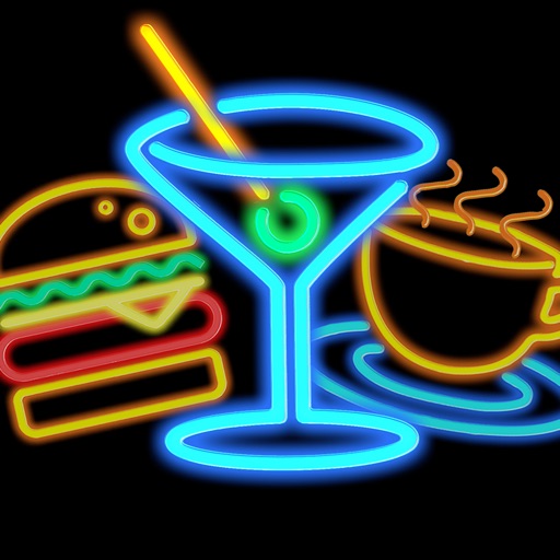 Neon Stickers - Animated Sign Pack iOS App
