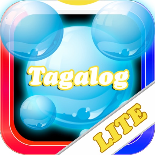 Tagalog Bubble Bath: Learn Filipino Game Free icon
