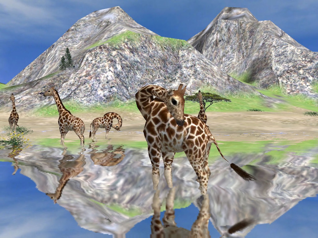 Wildlife Animal Zoo of 3D Pets iPad app AppWereld