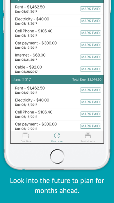 How to cancel & delete Bill List: Simple Bill Manager from iphone & ipad 3