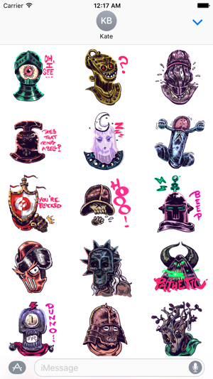 Knight Time Stickers(圖2)-速報App